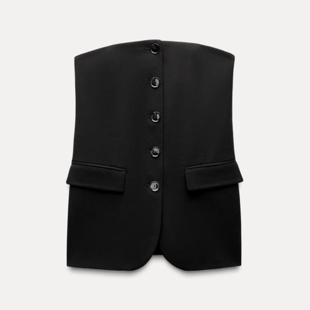 NWT Zara Strapless Top